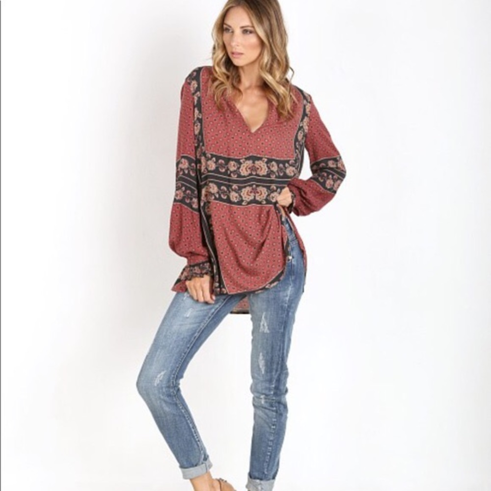 Free People Changing Times tunic size small